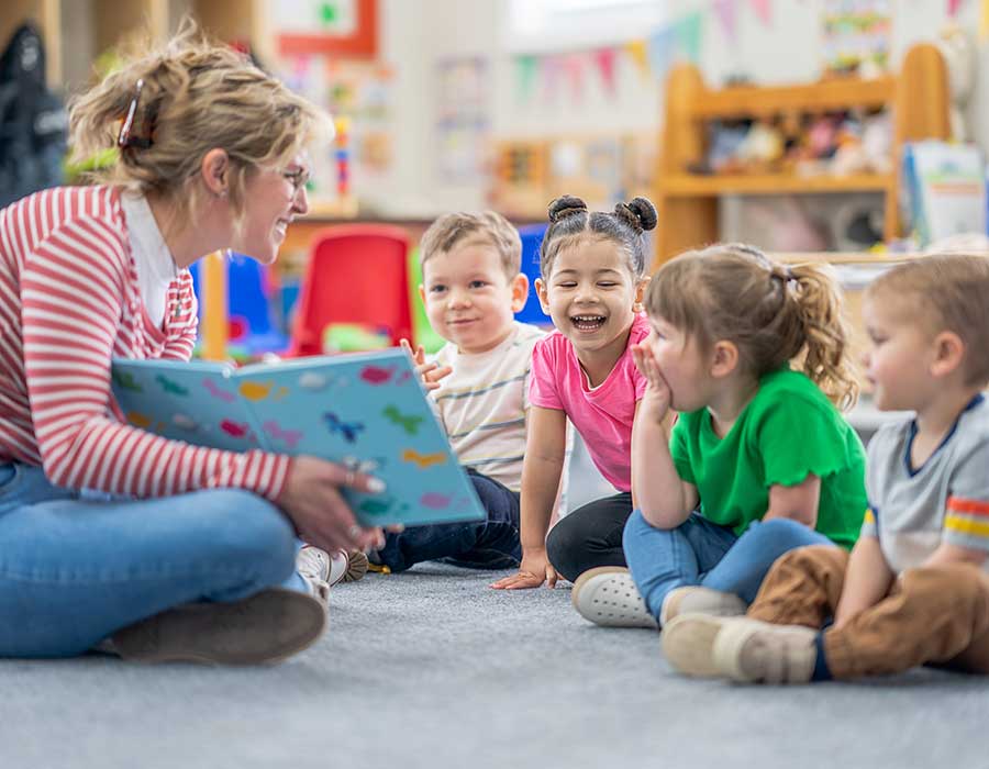 Nevada ECAC Join Nevada ECAC Home Page Children seated together in a classroom circle